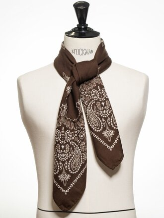 Destin Judy Carre Bandana - Brown