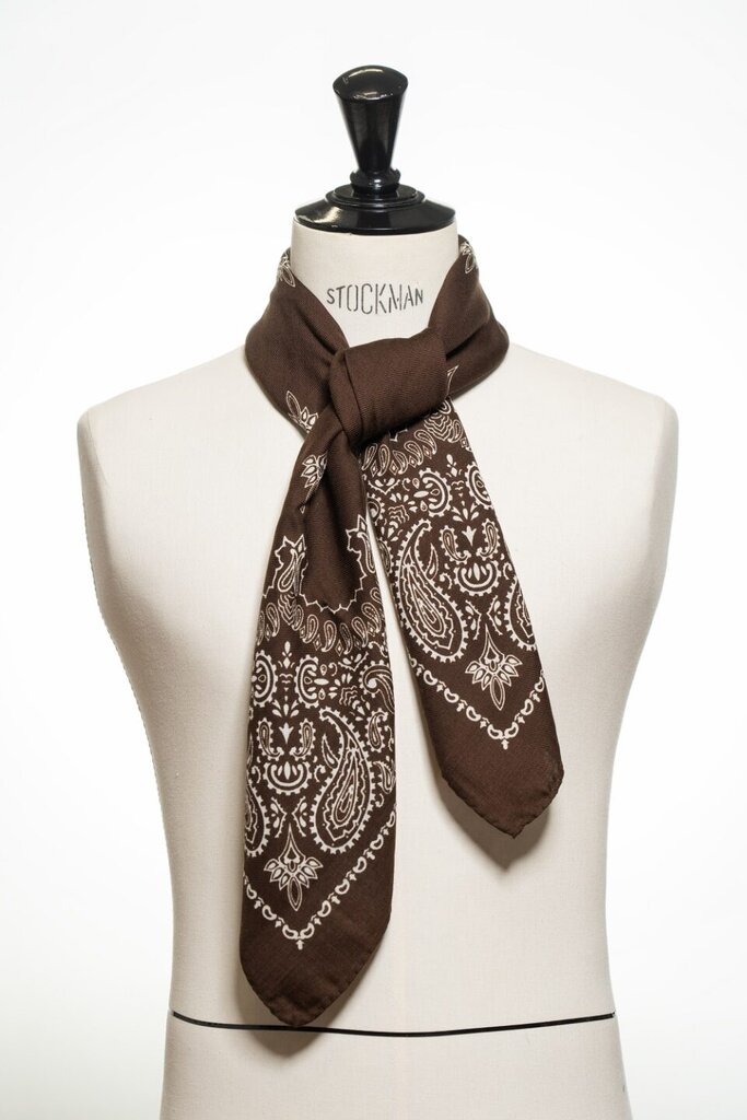 Destin Judy Carre Bandana - Brown