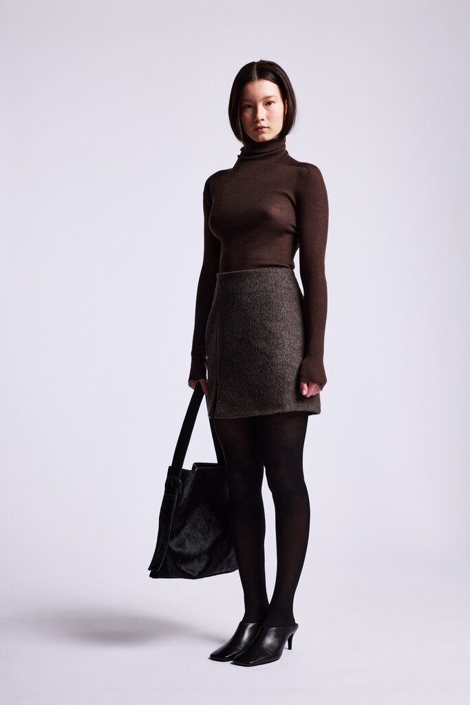 ONE and OTHER Baker Skirt - Bark