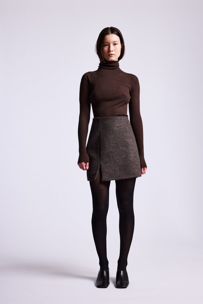 ONE and OTHER Baker Skirt - Bark