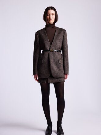 ONE and OTHER Baker Blazer - Bark