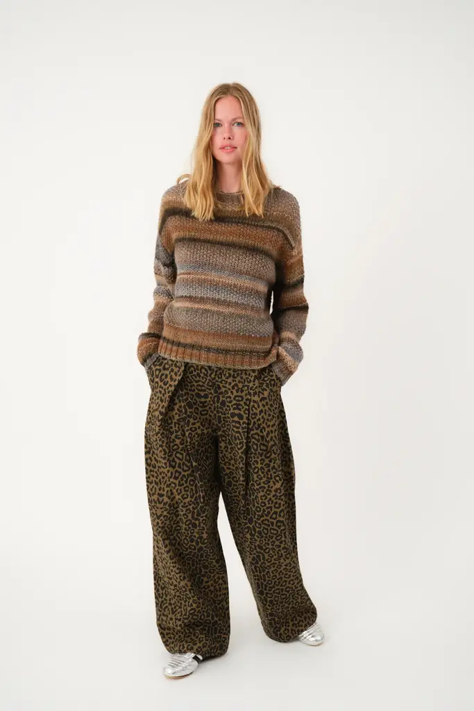 Lolly's Laundry Zola Pants - Leopard Print