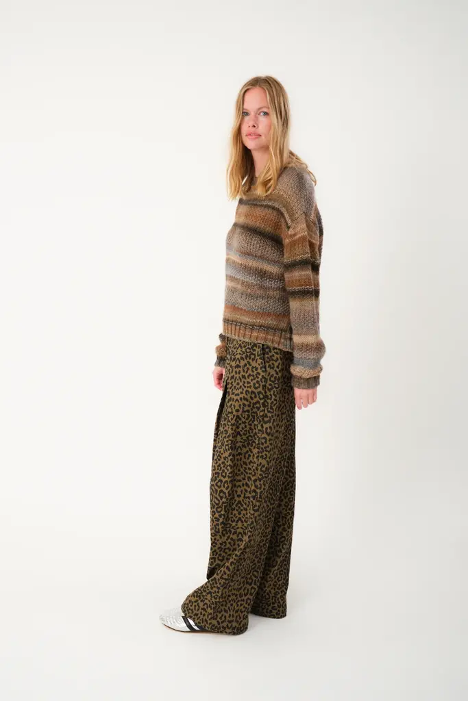 Lolly's Laundry Zola Pants - Leopard Print