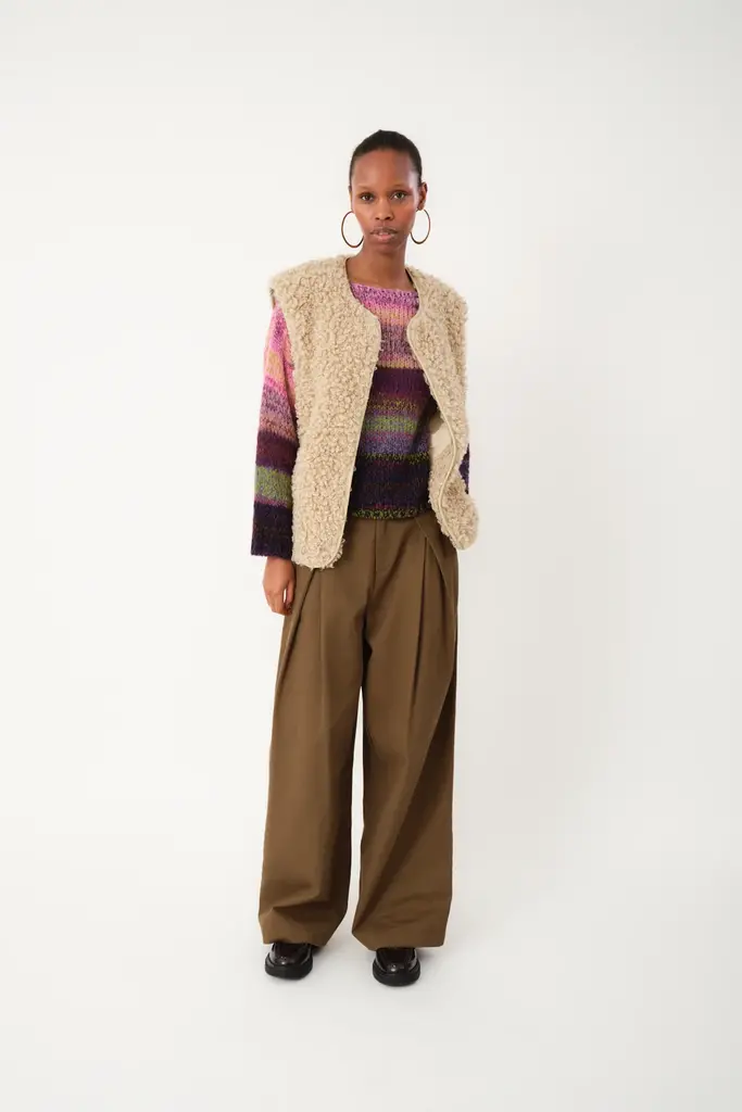 Lolly's Laundry Vada Vest - Sand