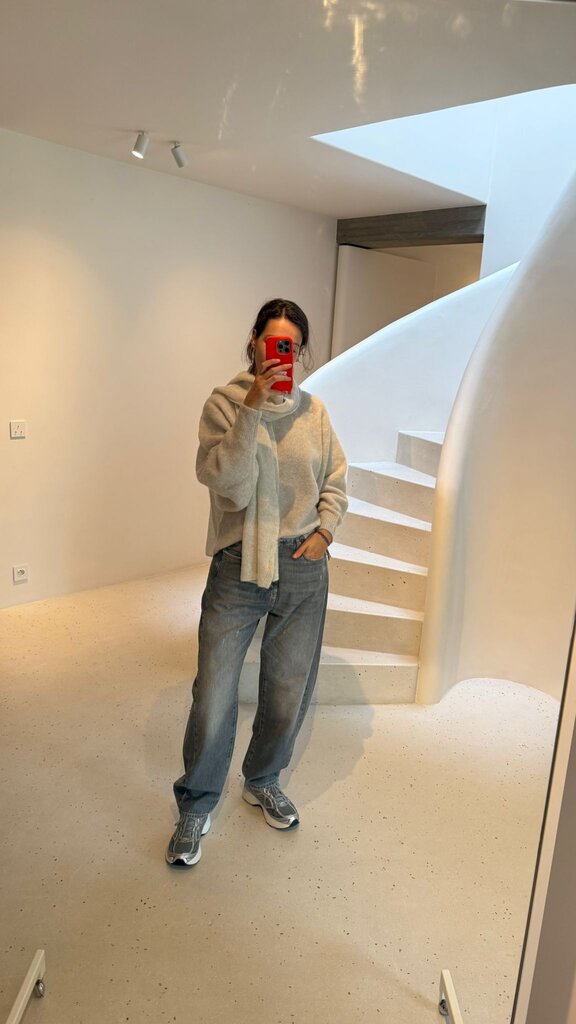 No Man's Land Knitted Sweater - Salt