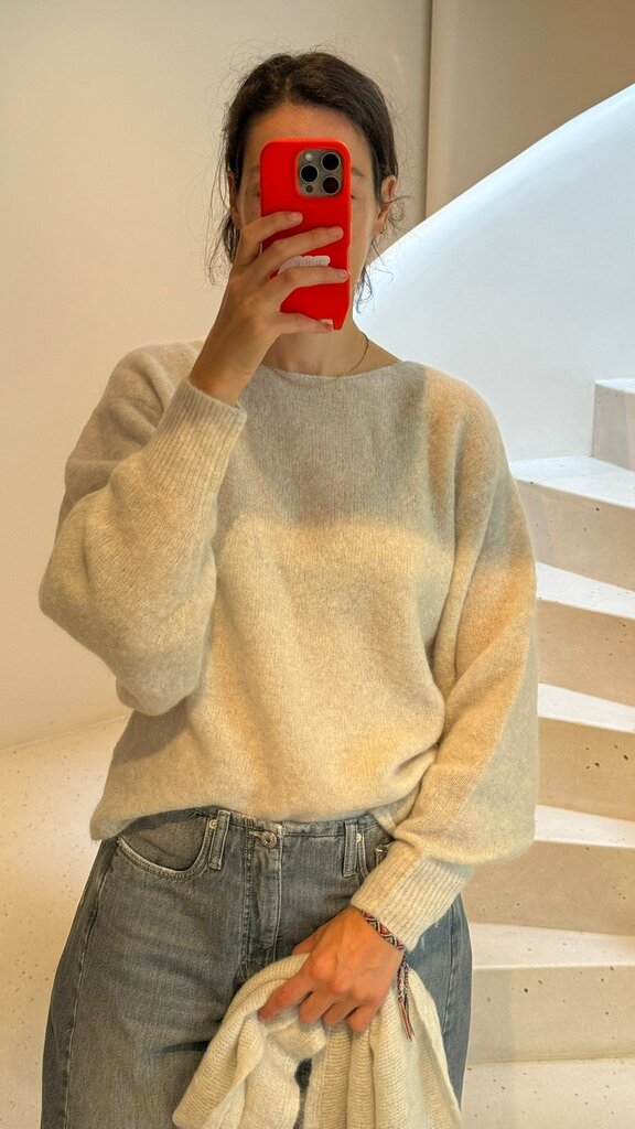 No Man's Land Knitted Sweater - Salt