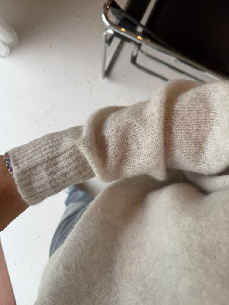 No Man's Land Knitted Sweater - Salt