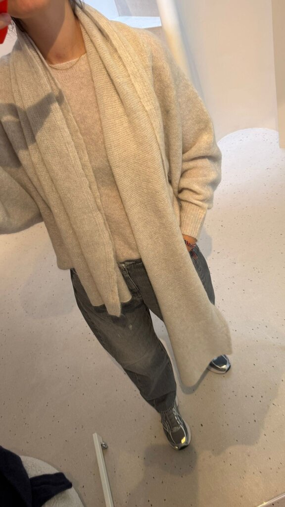 No Man's Land Knitted Sweater - Salt