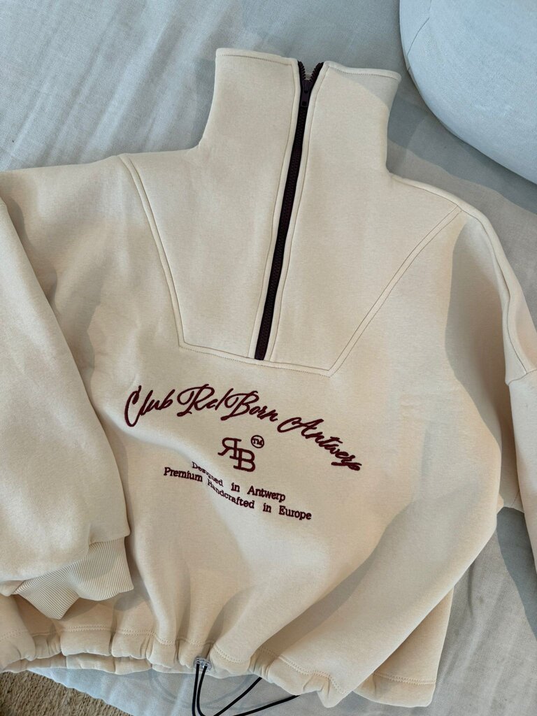 RE/BORN Chelsea Sweater - Crème