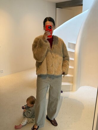 Bad Habits Salma Coat - Camel