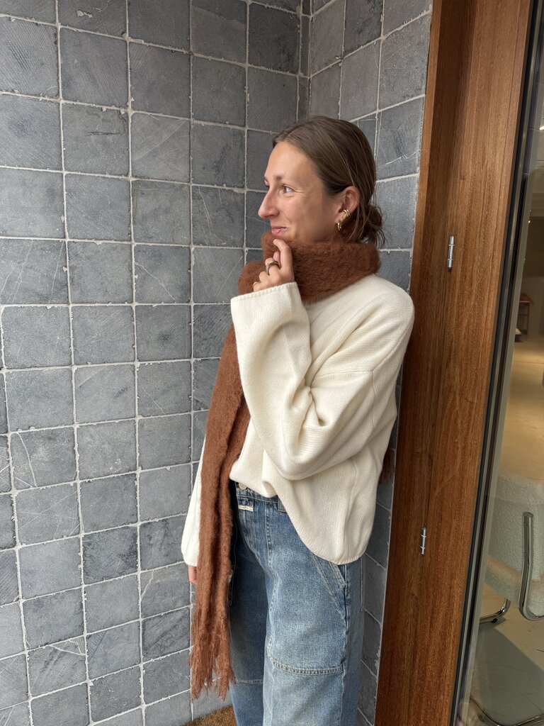 Hinterveld Snuggle Scarf - Gingerbread