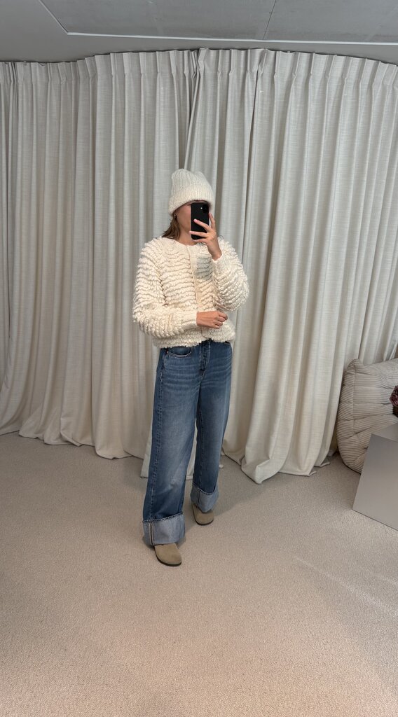 INTI Medellin Knitted Hat - Ecru