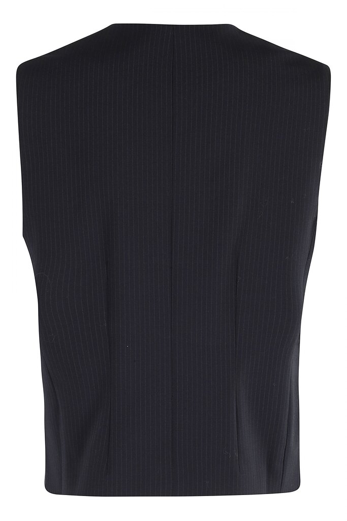 Birgitte Herskind Atlas Vest - Navy Pinstripe