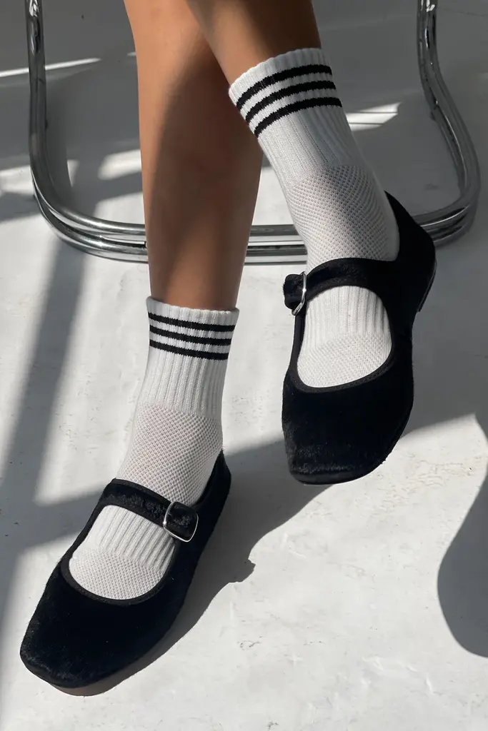 Le Bon Shoppe Girlfriend Socks - White