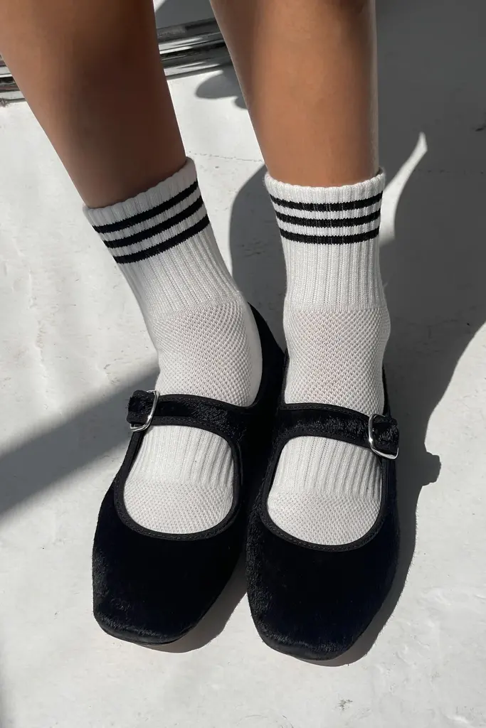 Le Bon Shoppe Girlfriend Socks - White