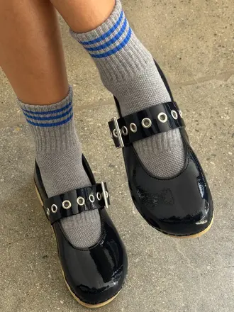 Le Bon Shoppe Girlfriend Socks - Grey