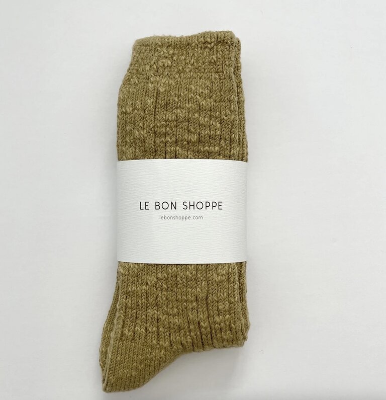 Le Bon Shoppe Cottage socks - Tobacco