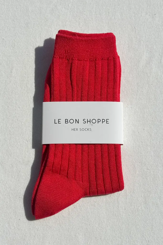 Le Bon Shoppe Her socks - Red