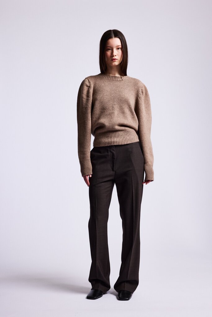 ONE and OTHER Emelie Sweater - Taupe Melange
