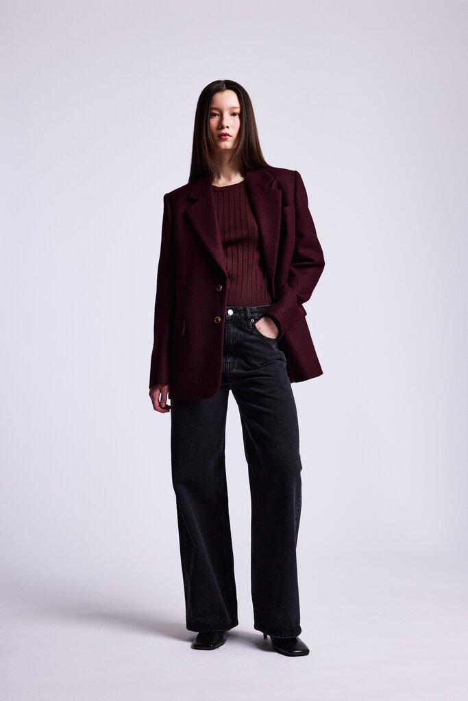 ONE and OTHER Ever Blazer - Dark Burgundy