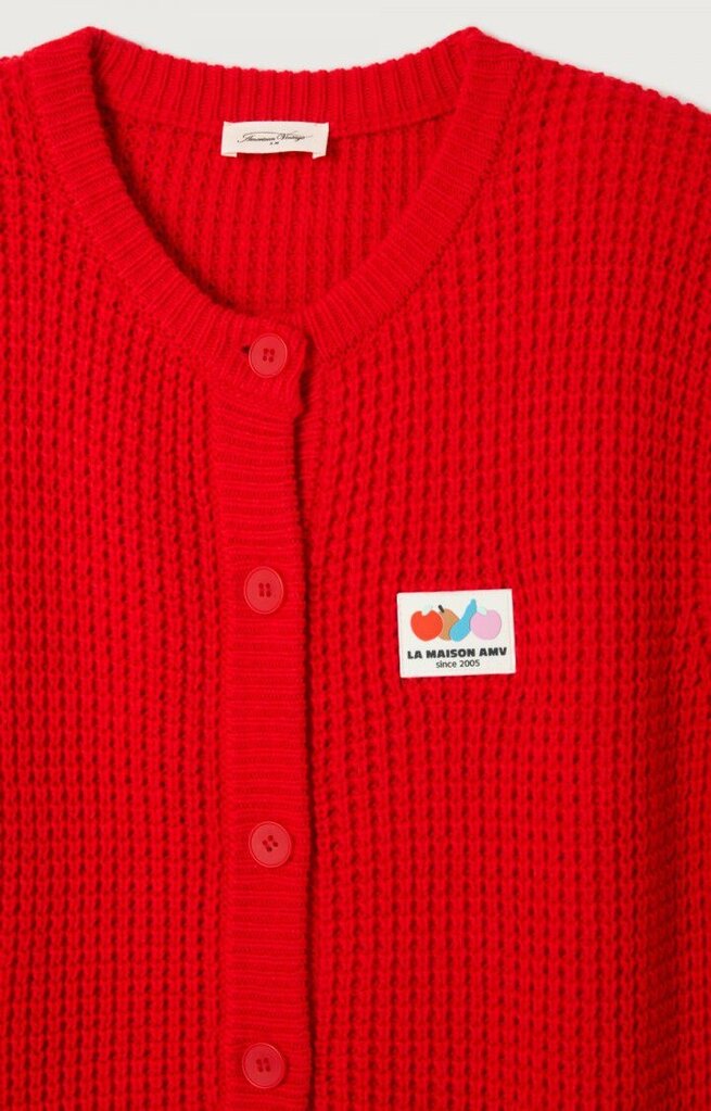 American Vintage Crashway Gilet - Ecarlate