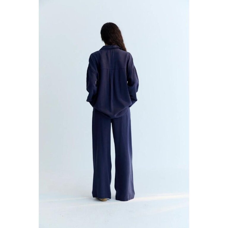The New Society Tencel Pants - Infinity Blue