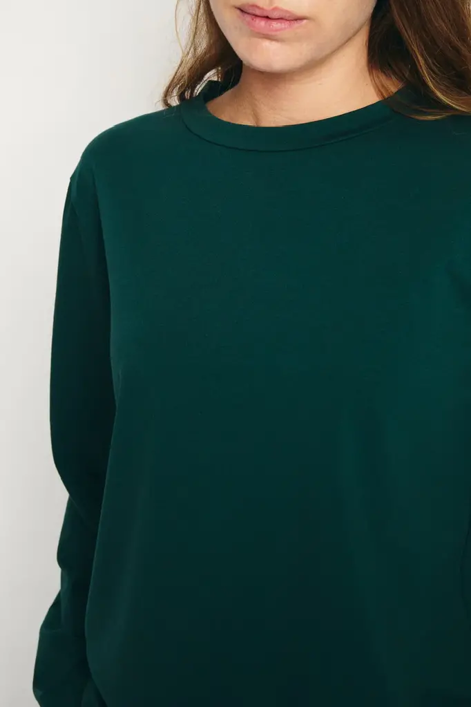 RE/BORN Amy longsleeve - Forest green
