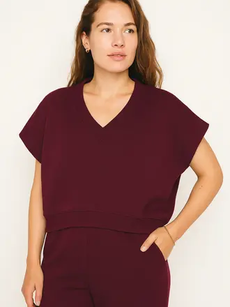 RE/BORN Barcelona sweater - Vino