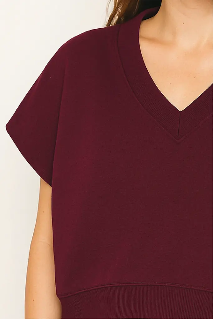 RE/BORN Barcelona sweater - Vino