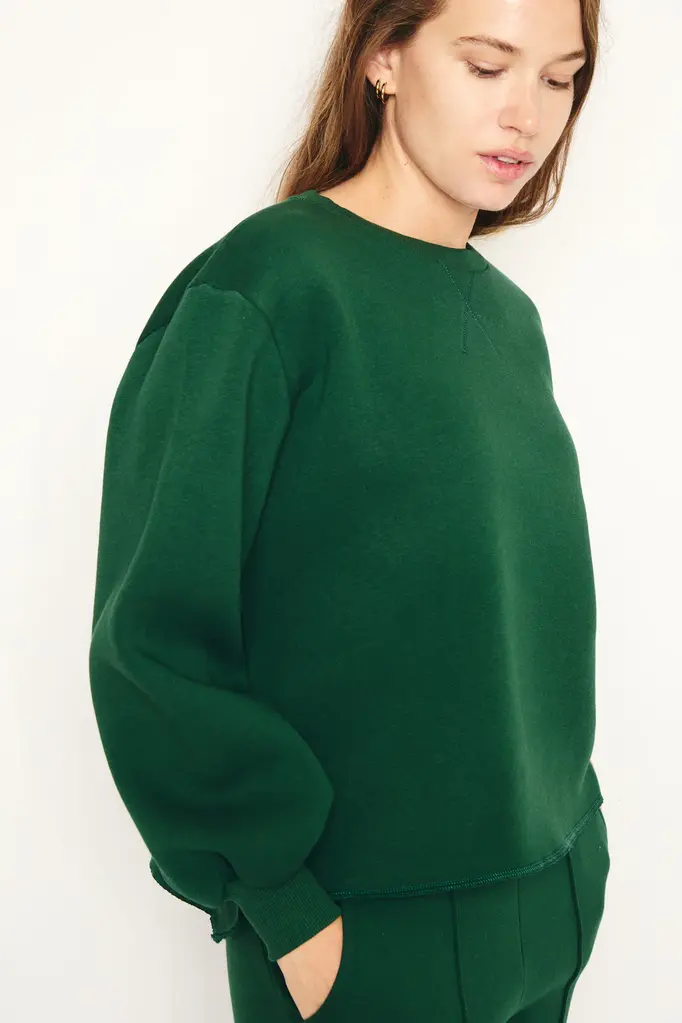 RE/BORN Kai sweater - Forest green