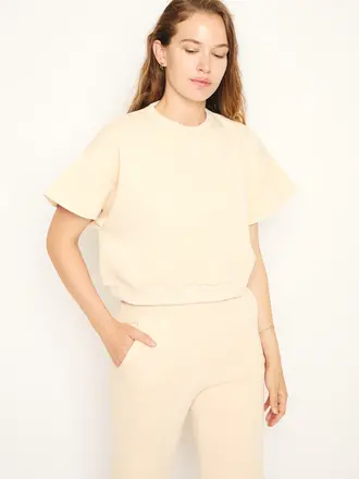 RE/BORN Raffaëlla Top - Crème