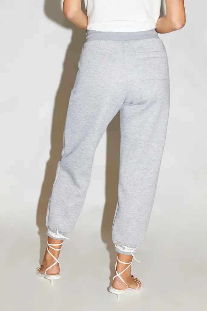 RE/BORN Rosalia Pants - Gray Melange