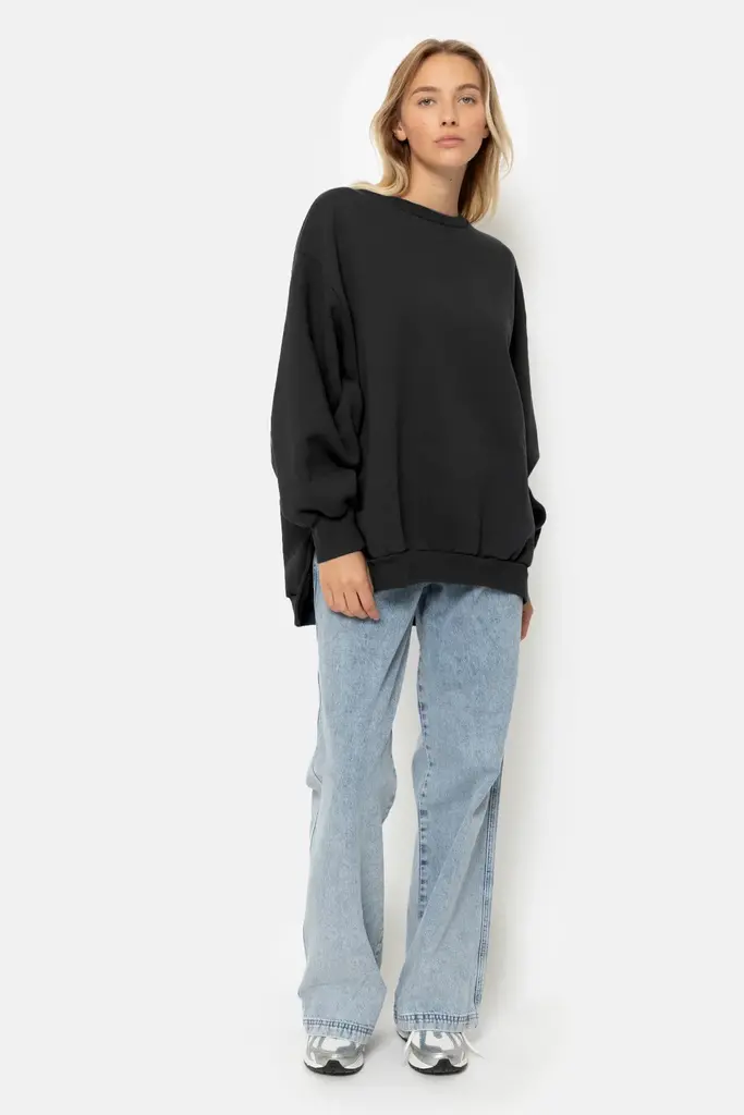Âme Antwerp Ulla Cotton Sweater - Black