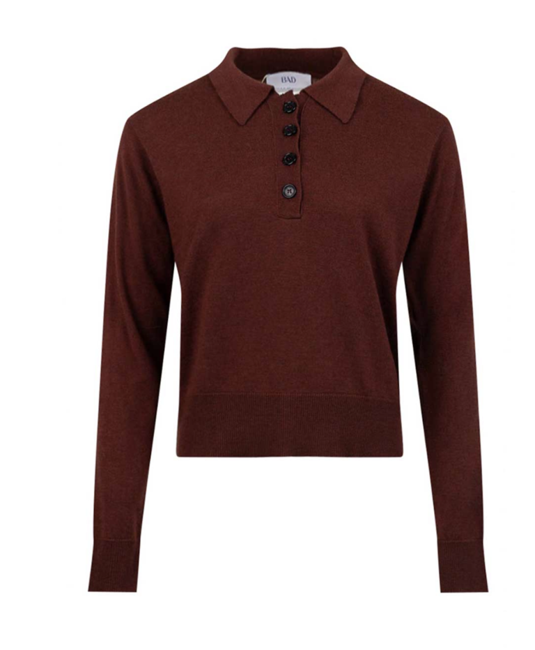 Bad Habits Pauline Pull - Burgundy