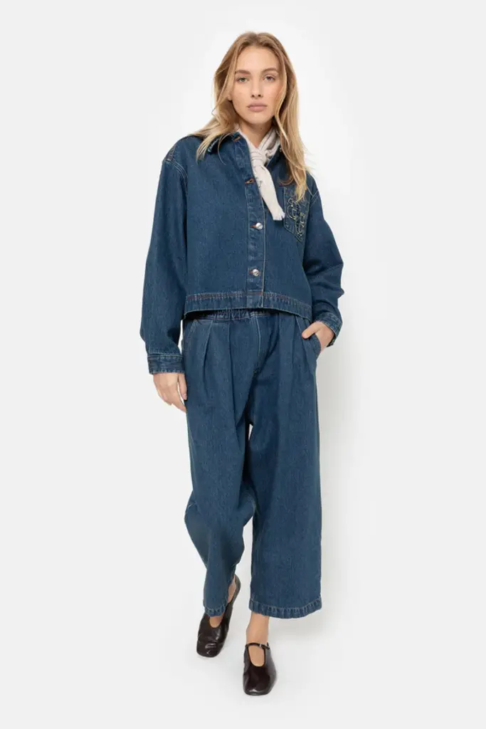 Âme Antwerp Kick Jeans - Dark Blue