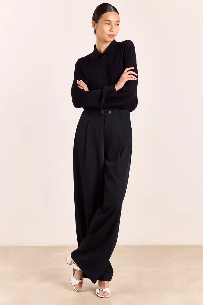 Studio Clique Theo Pants - Navy