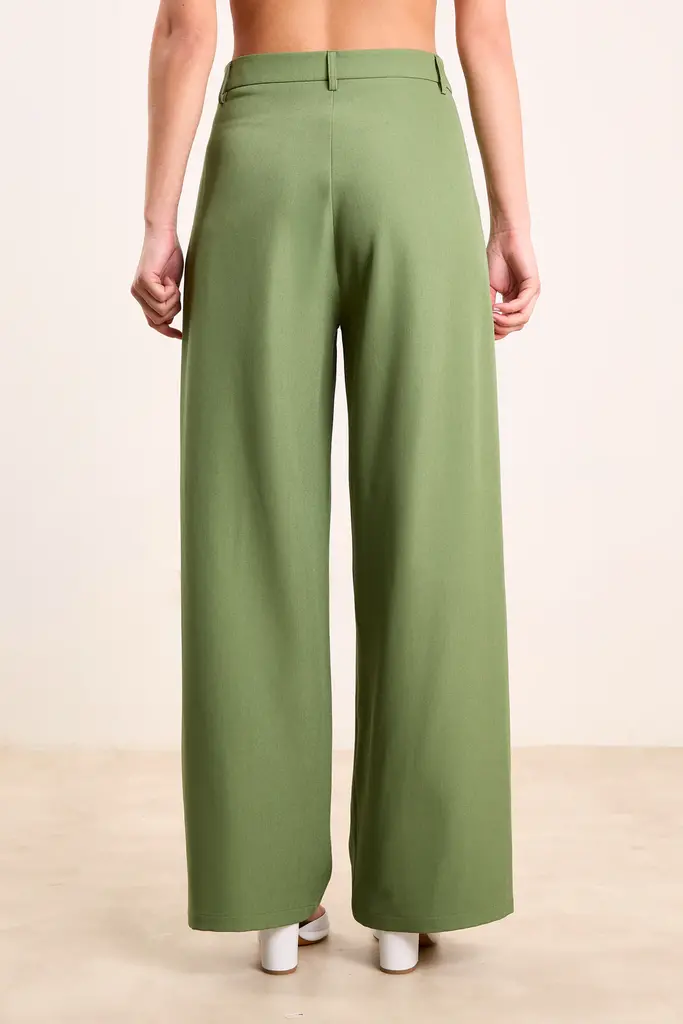 Studio Clique Theo Pants - Basil