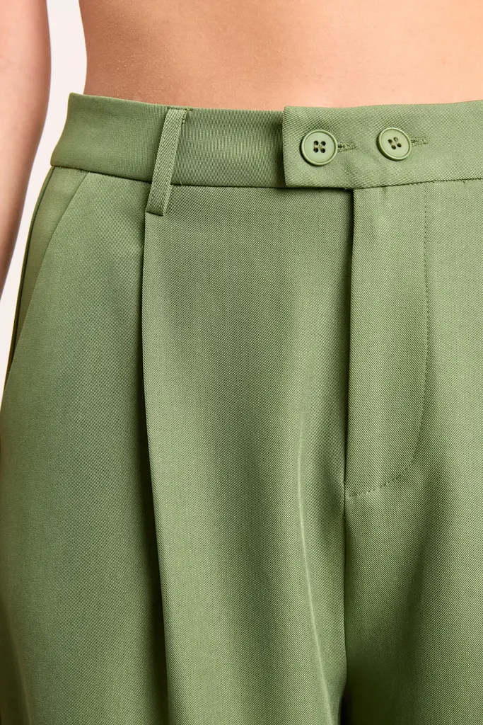 Studio Clique Theo Pants - Basil