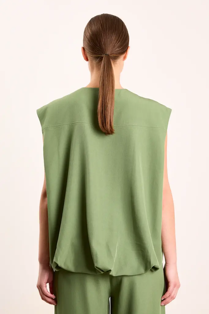 Studio Clique Theodora Vest - Basil