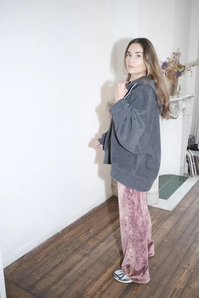Love Sundaily Willy Fleece - Fleece Grey