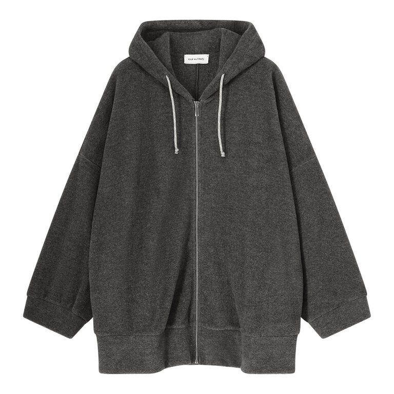 Love Sundaily Willy Fleece - Fleece Grey