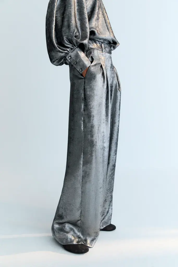 The New Society Uxia Pants - Silver