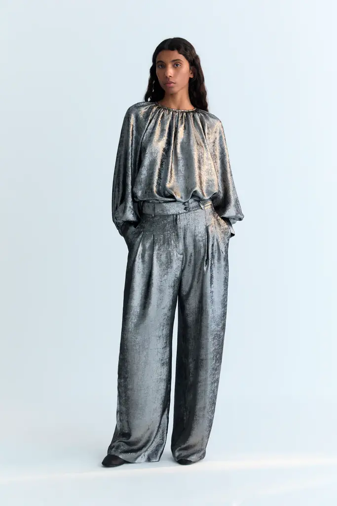 The New Society Uxia Pants - Silver