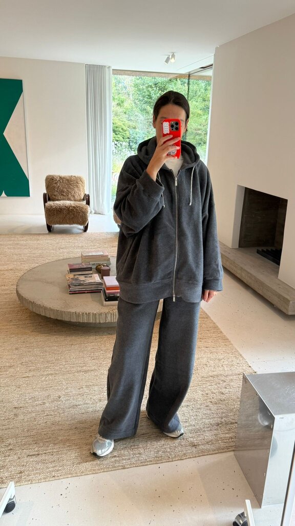 Love Sundaily Saul Fleece Pants - Fleece Grey