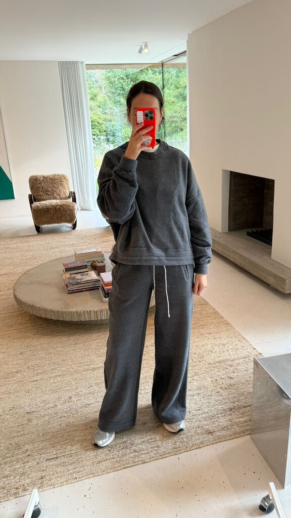 Love Sundaily Saul Fleece Pants - Fleece Grey