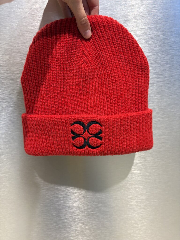 Cou Cou Collection Avocado Beanie - Red/Navy