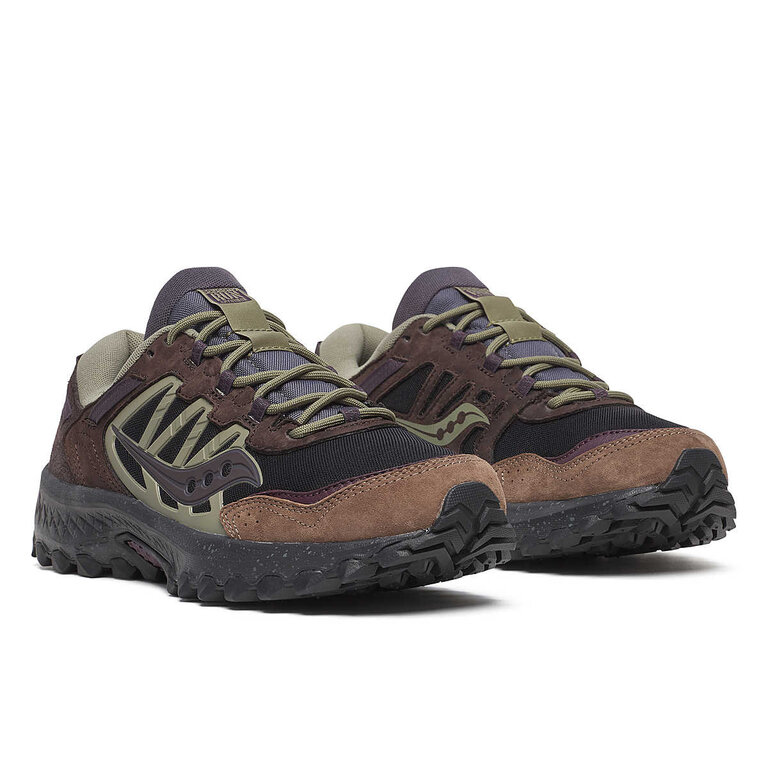 Saucony Grid Peak Sneakers - Black/Wine