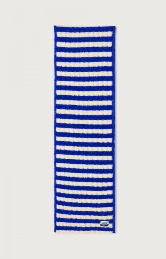 American Vintage Vito Echarpe - Blue Royal stripe