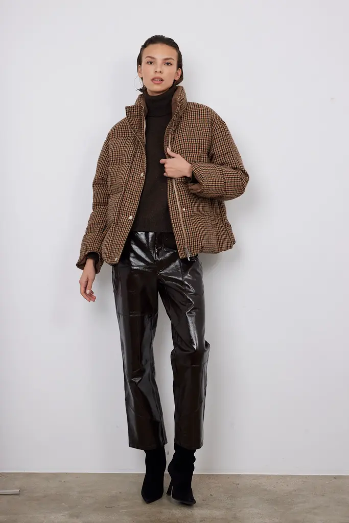 Bad Habits Julieta Coat - Brown
