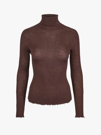 ONE and OTHER Gabrielle Top - Espresso